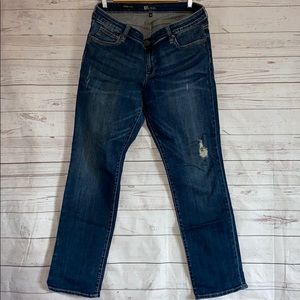 Kut from the Kloth Catherine Boyfriend Jeans Sz 14